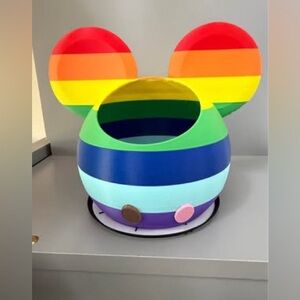 Progress Pride Mickey Mouse 3d Printed Ear Planter / Storage Bowl